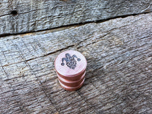 Load image into Gallery viewer, 2 line Bead Tumbled Copper