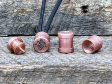 Load image into Gallery viewer, Spool Bead Tumbled Copper